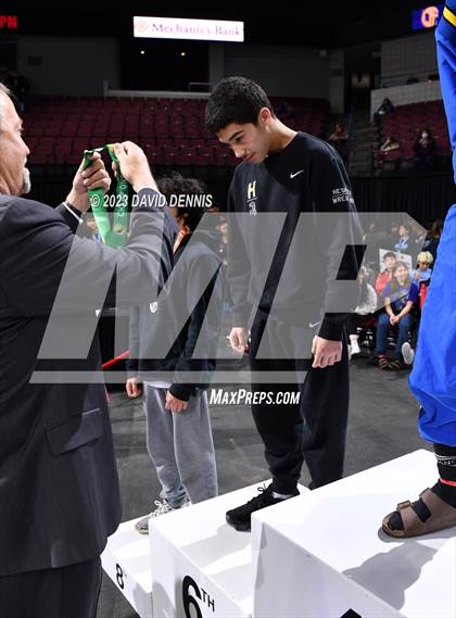 Thumbnail 1 in CIF State Boys Wrestling Championships (Podium Awards) photogallery.