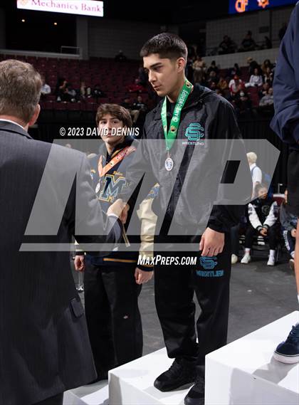 Thumbnail 1 in CIF State Boys Wrestling Championships (Podium Awards) photogallery.