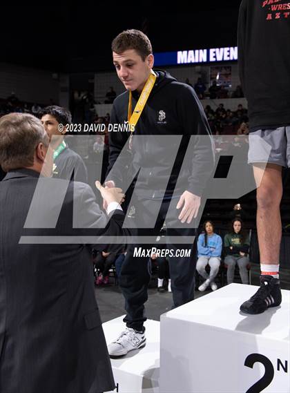 Thumbnail 1 in CIF State Boys Wrestling Championships (Podium Awards) photogallery.