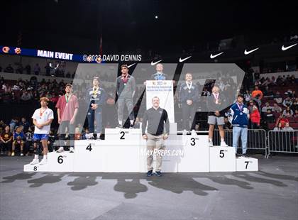 Thumbnail 1 in CIF State Boys Wrestling Championships (Podium Awards) photogallery.
