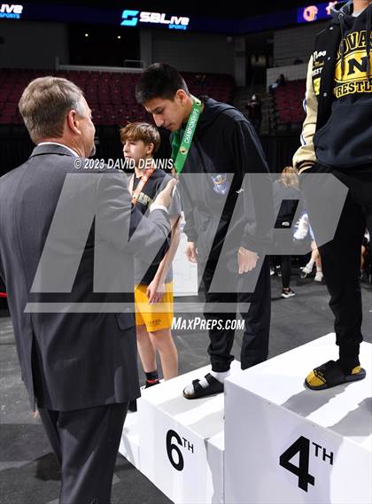 Thumbnail 3 in CIF State Boys Wrestling Championships (Podium Awards) photogallery.