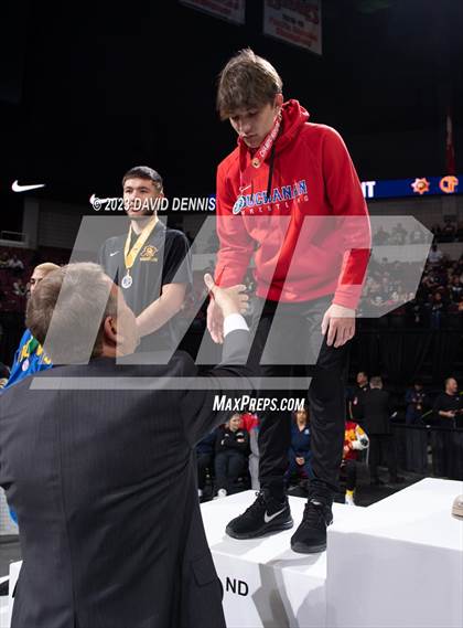 Thumbnail 2 in CIF State Boys Wrestling Championships (Podium Awards) photogallery.