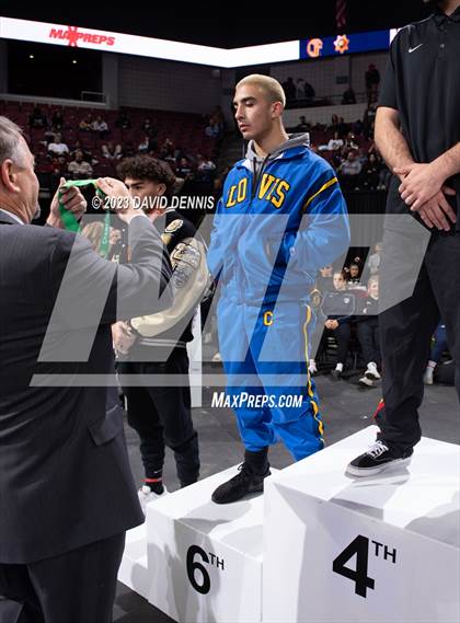 Thumbnail 2 in CIF State Boys Wrestling Championships (Podium Awards) photogallery.
