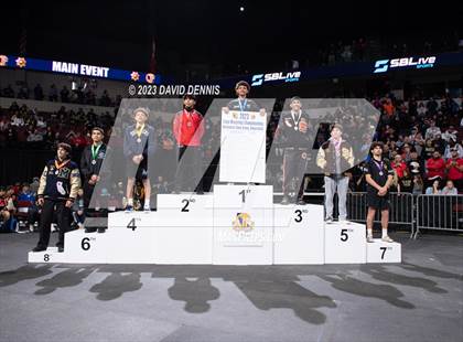 Thumbnail 1 in CIF State Boys Wrestling Championships (Podium Awards) photogallery.