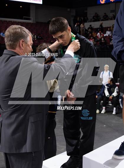 Thumbnail 2 in CIF State Boys Wrestling Championships (Podium Awards) photogallery.
