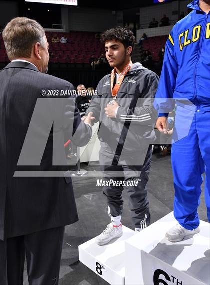 Thumbnail 1 in CIF State Boys Wrestling Championships (Podium Awards) photogallery.