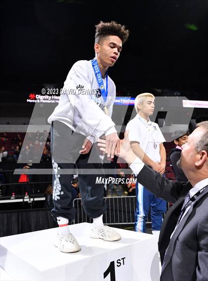 Thumbnail 3 in CIF State Boys Wrestling Championships (Podium Awards) photogallery.