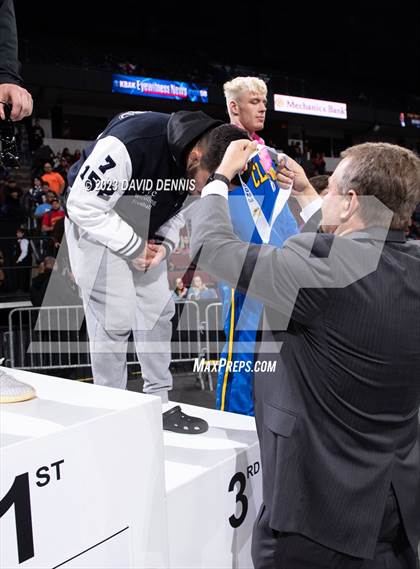 Thumbnail 1 in CIF State Boys Wrestling Championships (Podium Awards) photogallery.