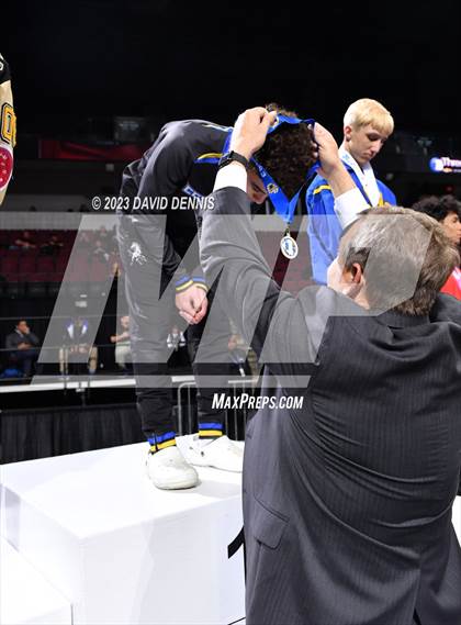 Thumbnail 2 in CIF State Boys Wrestling Championships (Podium Awards) photogallery.