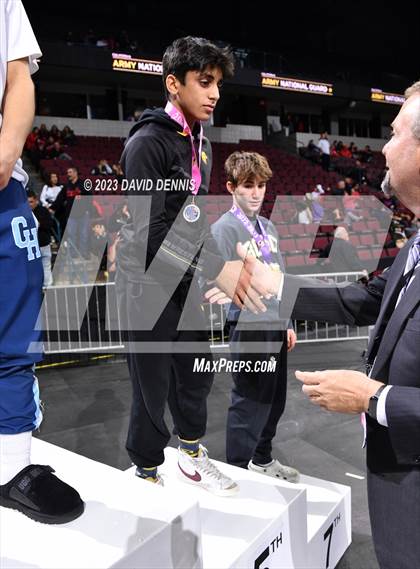 Thumbnail 1 in CIF State Boys Wrestling Championships (Podium Awards) photogallery.