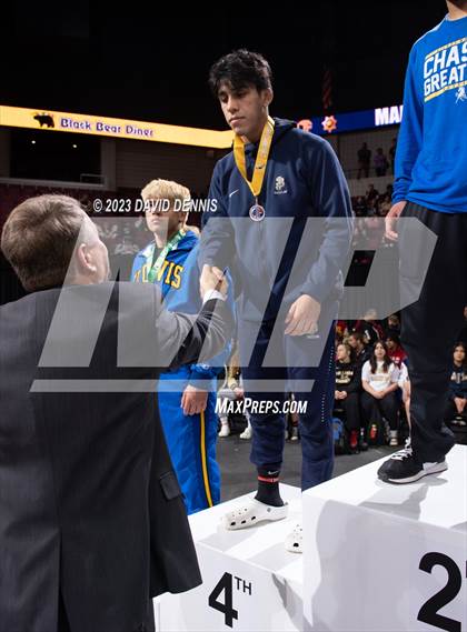 Thumbnail 2 in CIF State Boys Wrestling Championships (Podium Awards) photogallery.