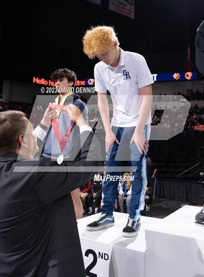 Thumbnail 3 in CIF State Boys Wrestling Championships (Podium Awards) photogallery.