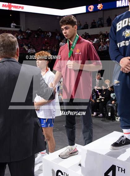 Thumbnail 2 in CIF State Boys Wrestling Championships (Podium Awards) photogallery.