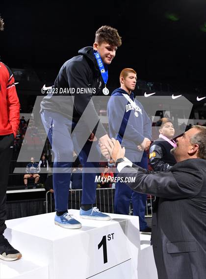 Thumbnail 2 in CIF State Boys Wrestling Championships (Podium Awards) photogallery.