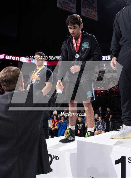 Thumbnail 3 in CIF State Boys Wrestling Championships (Podium Awards) photogallery.