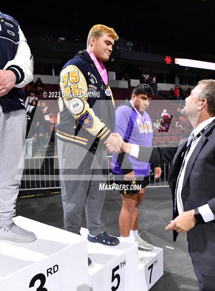 Thumbnail 1 in CIF State Boys Wrestling Championships (Podium Awards) photogallery.