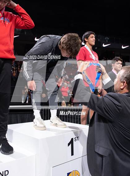 Thumbnail 1 in CIF State Boys Wrestling Championships (Podium Awards) photogallery.