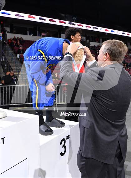 Thumbnail 3 in CIF State Boys Wrestling Championships (Podium Awards) photogallery.
