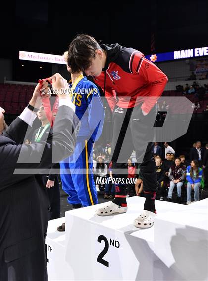Thumbnail 3 in CIF State Boys Wrestling Championships (Podium Awards) photogallery.