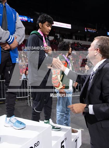 Thumbnail 2 in CIF State Boys Wrestling Championships (Podium Awards) photogallery.