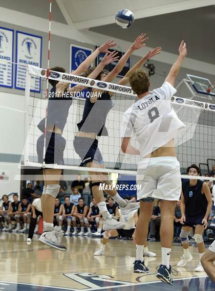 Thumbnail 2 in Corona Del Mar vs. Loyola (CIF SS D1 Final) photogallery.