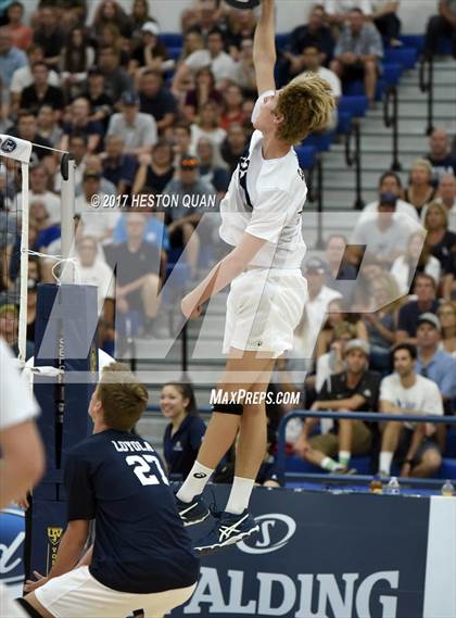 Thumbnail 2 in Corona Del Mar vs. Loyola (CIF SS D1 Final) photogallery.