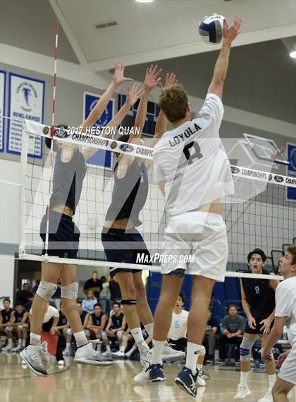 Thumbnail 1 in Corona Del Mar vs. Loyola (CIF SS D1 Final) photogallery.