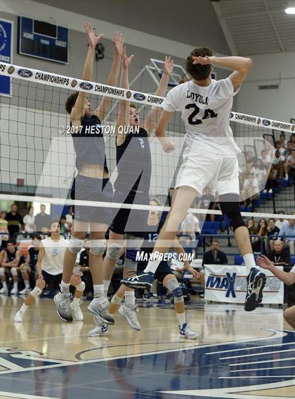 Thumbnail 1 in Corona Del Mar vs. Loyola (CIF SS D1 Final) photogallery.