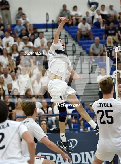 Thumbnail 2 in Corona Del Mar vs. Loyola (CIF SS D1 Final) photogallery.