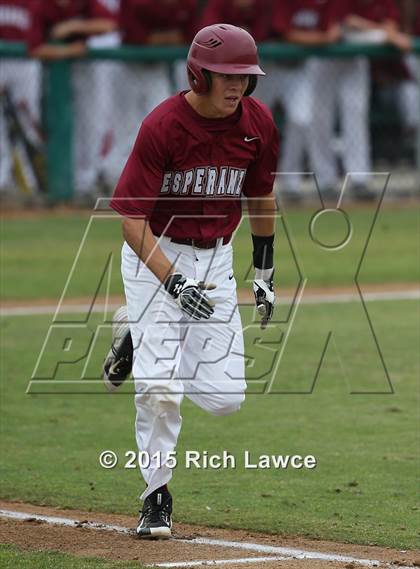 Thumbnail 1 in St. John Bosco @ Esperanza (Newport Elks Tournament) photogallery.