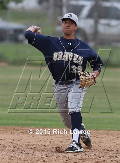 Thumbnail 2 in St. John Bosco @ Esperanza (Newport Elks Tournament) photogallery.