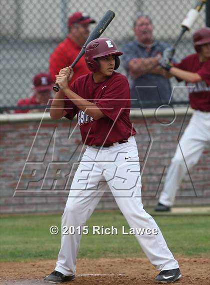 Thumbnail 1 in St. John Bosco @ Esperanza (Newport Elks Tournament) photogallery.