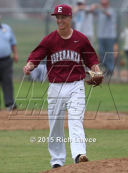 Thumbnail 1 in St. John Bosco @ Esperanza (Newport Elks Tournament) photogallery.