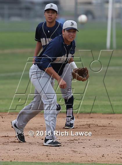 Thumbnail 2 in St. John Bosco @ Esperanza (Newport Elks Tournament) photogallery.