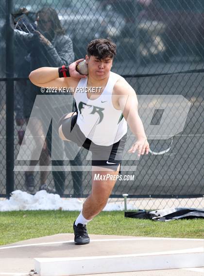 Thumbnail 1 in CHSAA Track & Field 5A Championships (Boys Shot Put) photogallery.