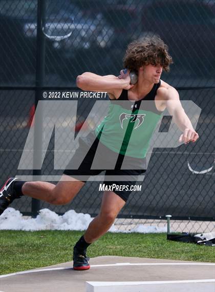 Thumbnail 2 in CHSAA Track & Field 5A Championships (Boys Shot Put) photogallery.