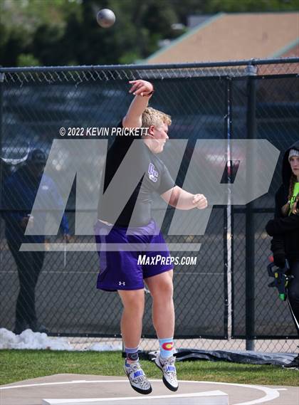 Thumbnail 3 in CHSAA Track & Field 5A Championships (Boys Shot Put) photogallery.