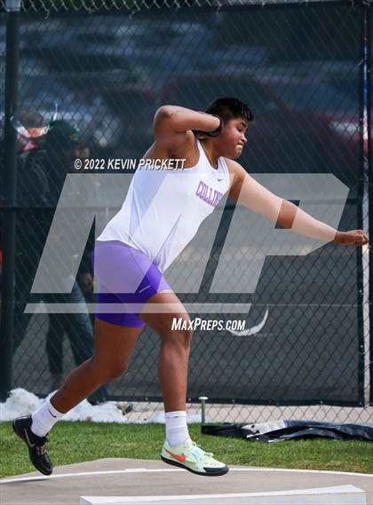 Thumbnail 2 in CHSAA Track & Field 5A Championships (Boys Shot Put) photogallery.