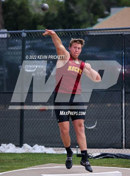Thumbnail 1 in CHSAA Track & Field 5A Championships (Boys Shot Put) photogallery.