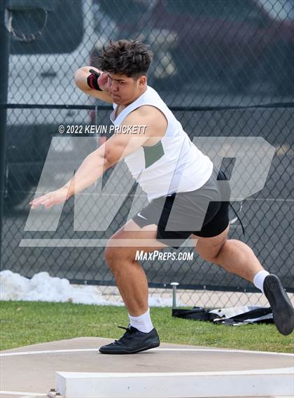 Thumbnail 1 in CHSAA Track & Field 5A Championships (Boys Shot Put) photogallery.