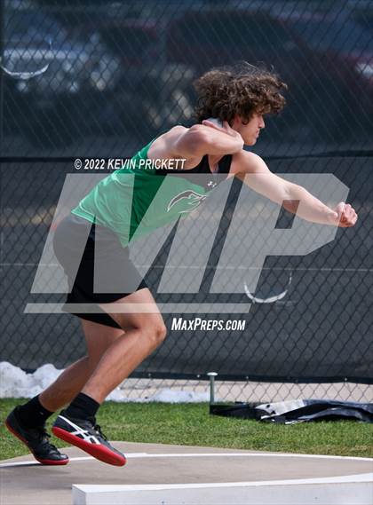 Thumbnail 3 in CHSAA Track & Field 5A Championships (Boys Shot Put) photogallery.