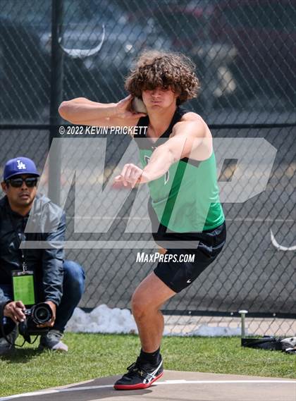 Thumbnail 3 in CHSAA Track & Field 5A Championships (Boys Shot Put) photogallery.