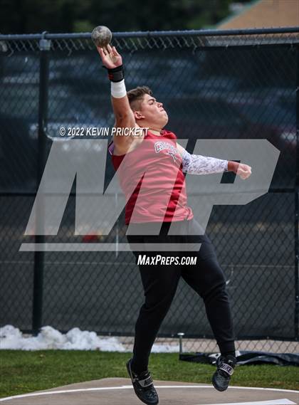 Thumbnail 3 in CHSAA Track & Field 5A Championships (Boys Shot Put) photogallery.