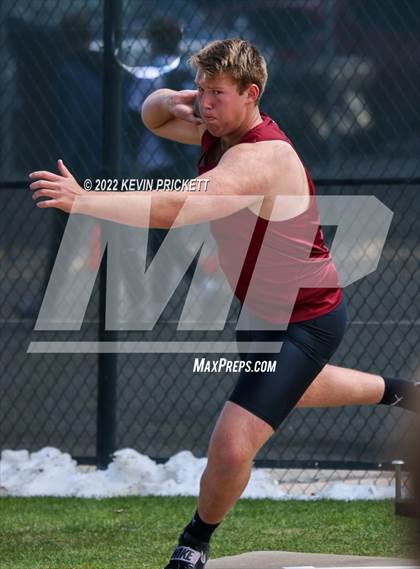 Thumbnail 3 in CHSAA Track & Field 5A Championships (Boys Shot Put) photogallery.