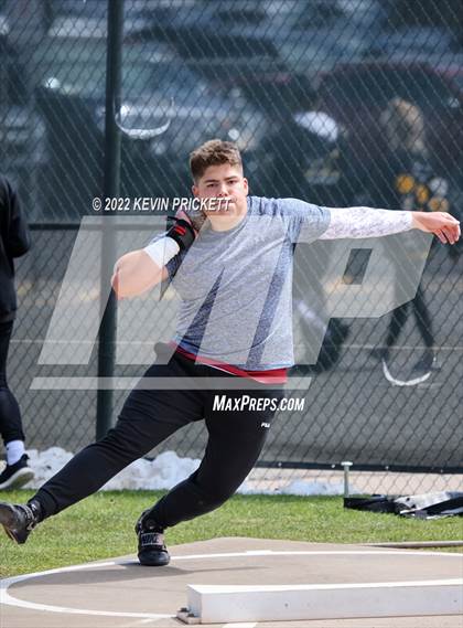 Thumbnail 1 in CHSAA Track & Field 5A Championships (Boys Shot Put) photogallery.