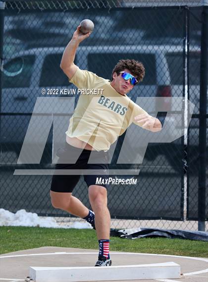 Thumbnail 2 in CHSAA Track & Field 5A Championships (Boys Shot Put) photogallery.