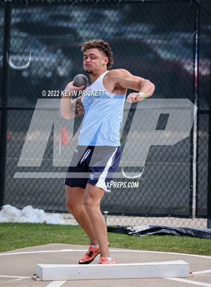 Thumbnail 2 in CHSAA Track & Field 5A Championships (Boys Shot Put) photogallery.