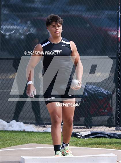 Thumbnail 1 in CHSAA Track & Field 5A Championships (Boys Shot Put) photogallery.