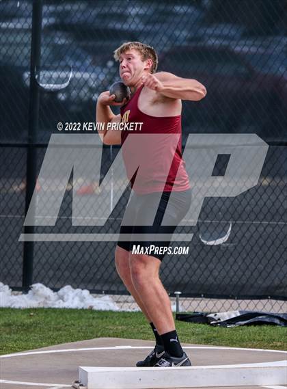 Thumbnail 3 in CHSAA Track & Field 5A Championships (Boys Shot Put) photogallery.