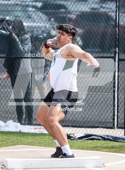Thumbnail 1 in CHSAA Track & Field 5A Championships (Boys Shot Put) photogallery.